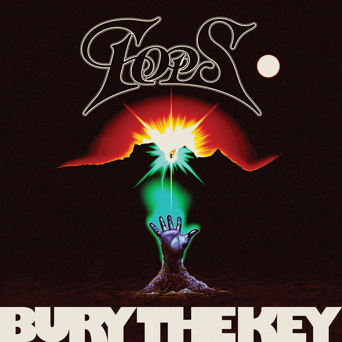 TOPS Bury The Key album artwork cover