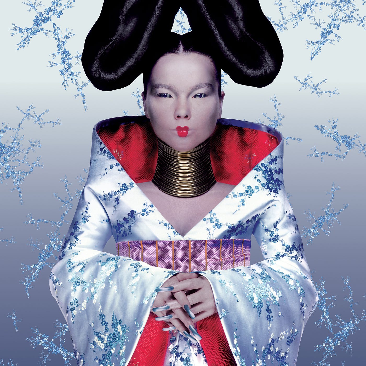 Bjork Homogenic album artwork cover Alexander McQueen