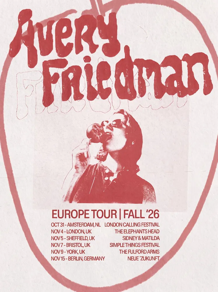Avery Friedman UK/EU tour